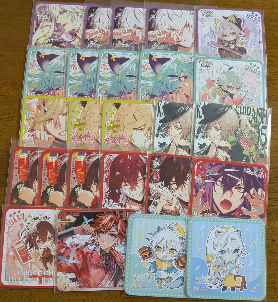 交換】オトメイトガーデン オトガ コースター ミストニア コドリア