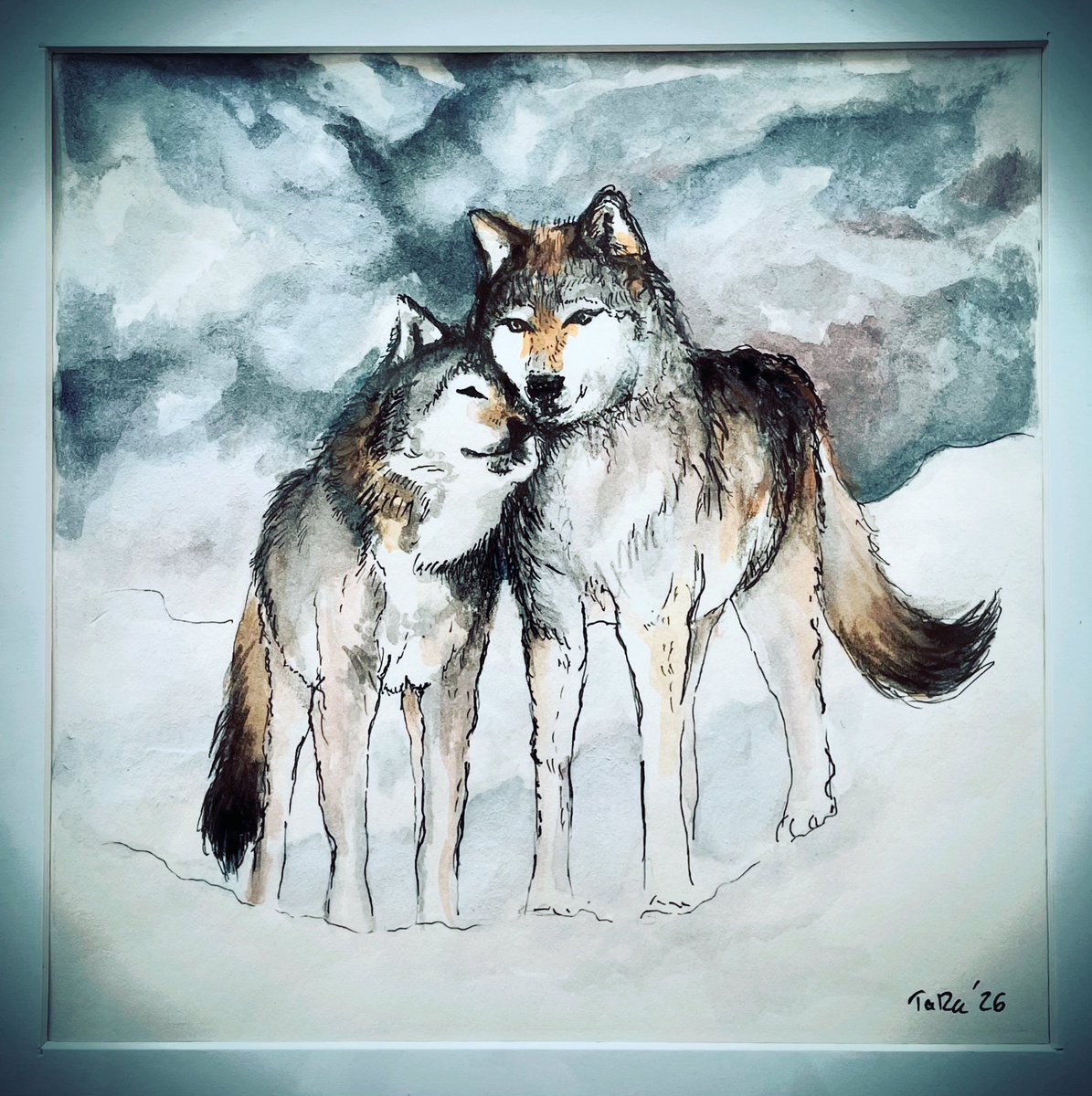 _sonotama's tweet photo. Wolfsseelen 

#wolf
#zeichnung https://t.co/kDJ4jRE19M