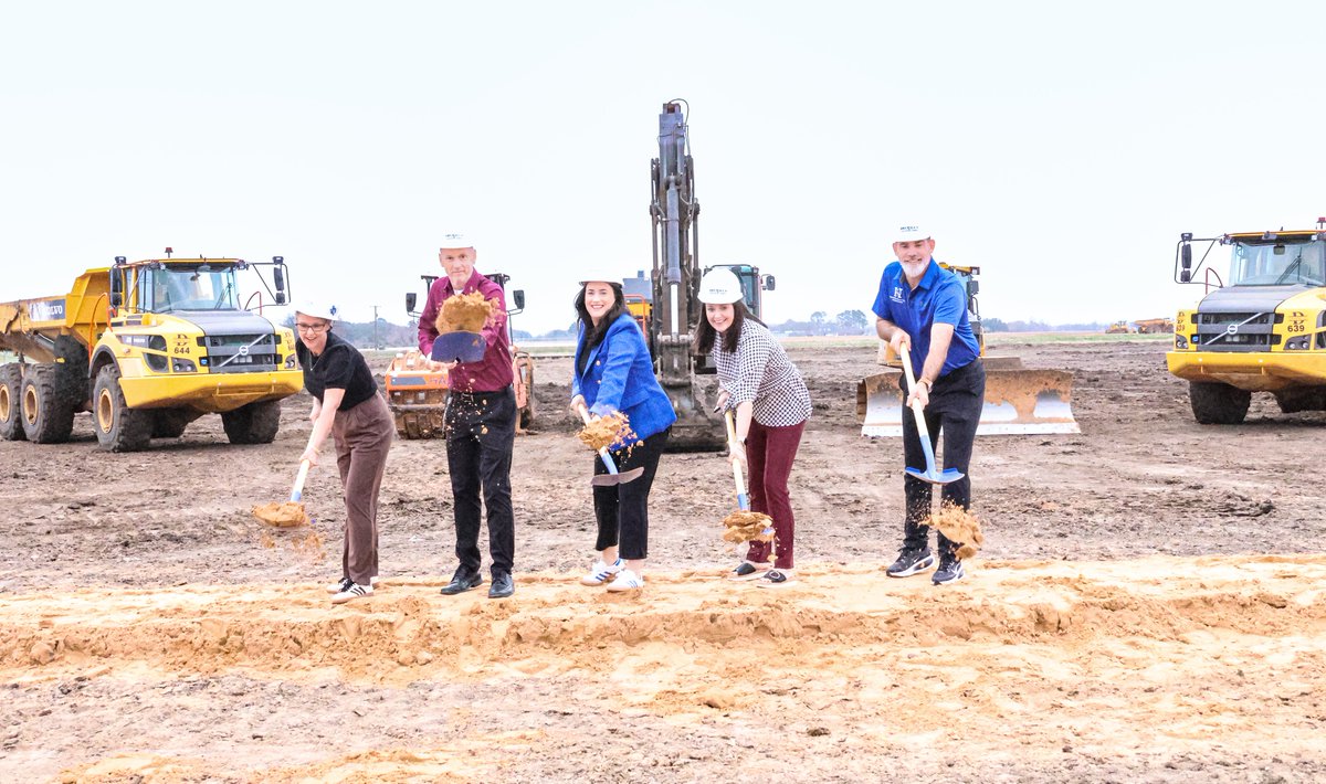 Claycomb_Assoc's tweet photo. Yesterday, the Needville community gathered to celebrate the groundbreaking of Needville Elementary, a project made possible by the 2023 bond and a community deeply invested in its future.

It's a privilege to work with Drymalla Construction and OBR to make this vision a reality. https://t.co/GnhgUp50Vf