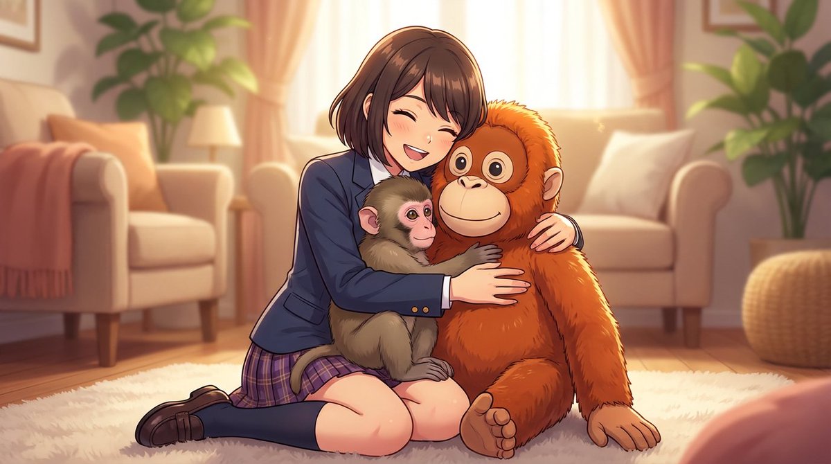 Seeing Punch-kun on the news in Japan day after day has really touched our whole team… (😭)

I’m sure so many people feel the same—and just want to give Punch-kun a big, warm hug.

“Hang in there, Punch-kun.”