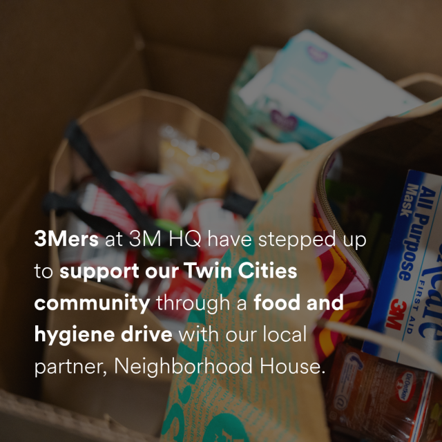 bettsmo's tweet photo. Grateful to be part of 3M as we help families access essentials like food and rental assistance. Proud of my colleagues contributing to our Twin Cities community through drives, volunteerism, and charitable giving. #3Mer https://t.co/waveEpvd2z https://t.co/mpfrGElbXb