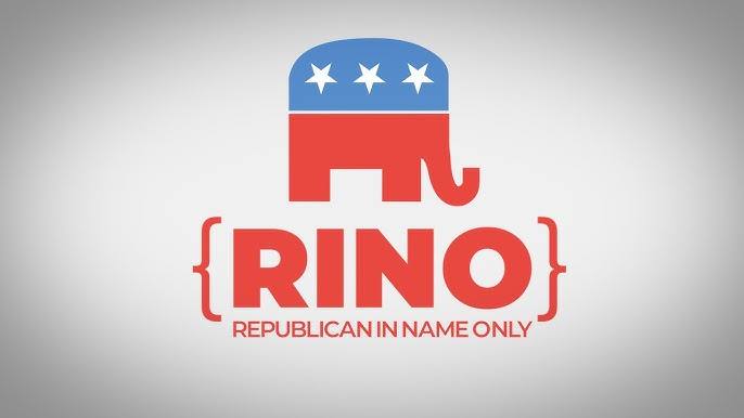 What makes a RINO a RINO? 

They talk a big conservative game - lower taxes, small business freedom, individual responsibility, chasing prosperity. 

Sounds great on paper. 

But when it comes time to actually fight for America First, they fold like cheap lawn chairs. 

Globalism