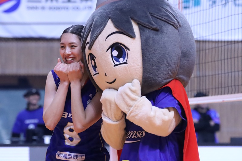 2026.2.7 #クインシーズ刈谷 #佐藤彩乃 選手 #クインちゃん