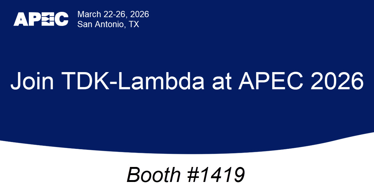 TDK-Lambda Americas tweet media