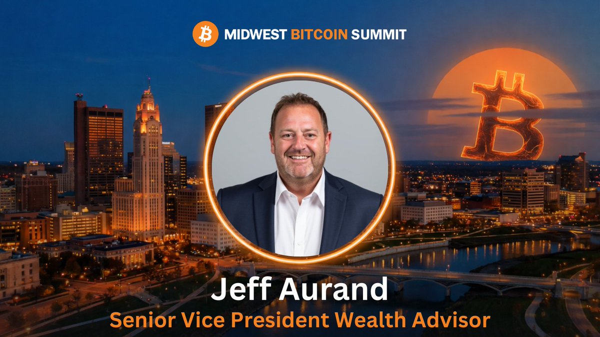 SPEAKER ANNOUNCEMENT: Jeff Aurand

Owner and Senior Wealth Adviser at Orange Horizon Wealth.
Most financial advisors avoid the Bitcoin conversation with clients. Jeff leads with it. He's helping individuals integrate Bitcoin into long-term wealth strategies.
Columbus. Sept 23-24.