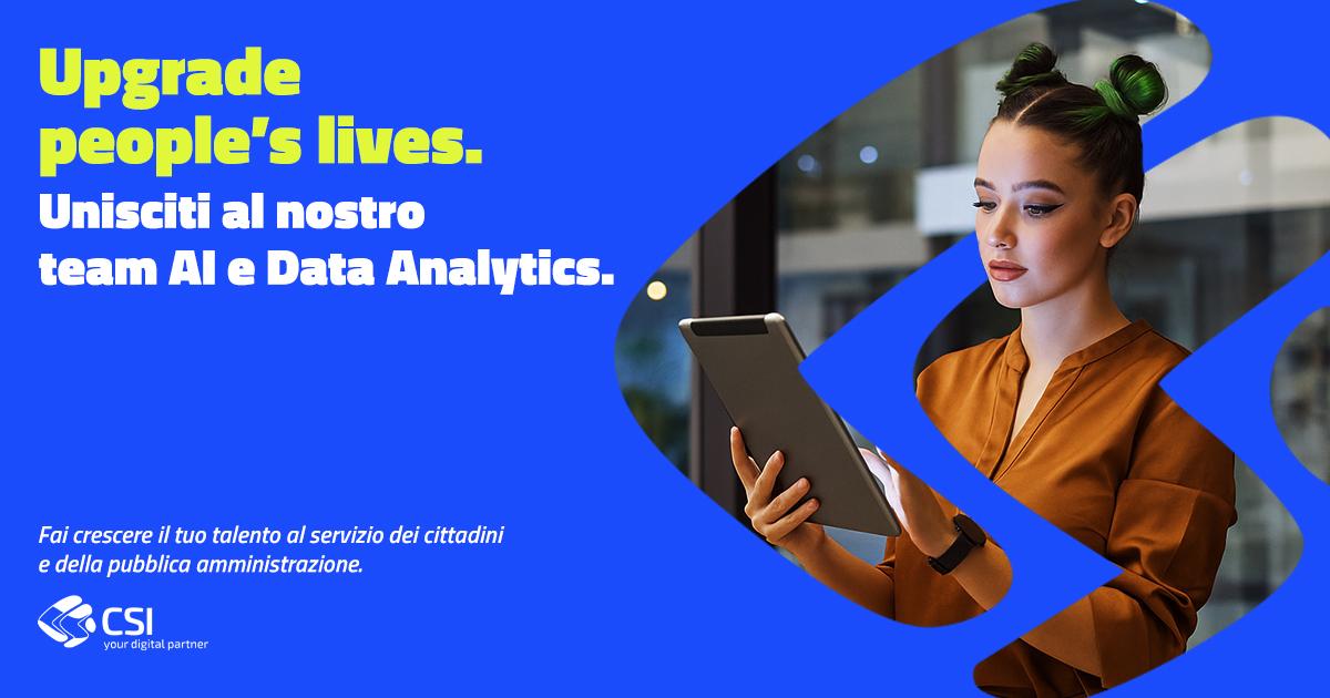 csipiemonte's tweet image. Nuovi bandi aperti!
Questa è la tua occasione. Cerchiamo nuovi talenti per potenziare i nostri team "AI e Data Analytics" e "Architetture e Engineering".
Consulta gli avvisi di selezione e candidati ▶️ cutt.ly/QtcvpCQR
Fino al 9 marzo.
#CSIPiemonte #nuovocsi