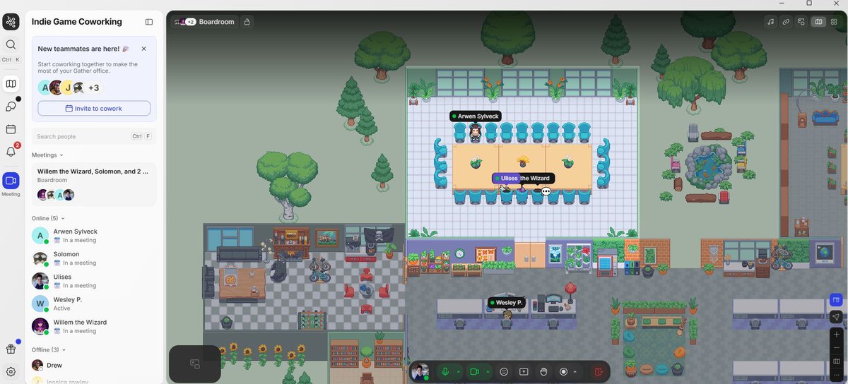 iga_academy's tweet image. We've turned our virtual castle into a virtual coworking Castle, open 24/7 for class attendees and Patreon signups! Weekly kickoffs, standups, and coworking sessions, free games, and soon, Mentor Office Hours! 

Sign up here: bit.ly/4qf7SN5 

#gamedev #coworking