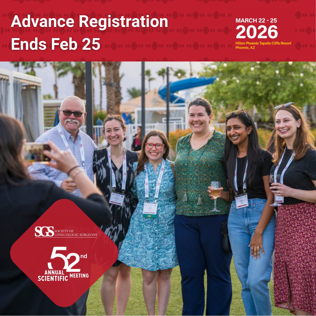 Society of Gynecologic Surgeons tweet media