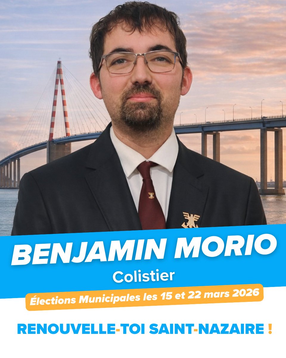 🟨 Un jour, un portrait
Je rêve d’une ville où il fait bon vivre.
Une ville qui croit en la seconde chance, où chacun peut se relever, rebondir et construire son avenir dignement. 🌿✨ 

#SaintNazaire #RN #UDR
Lire l’article 👉
renouvelletoi-saintnazaire.fr/2026/02/un-jou…