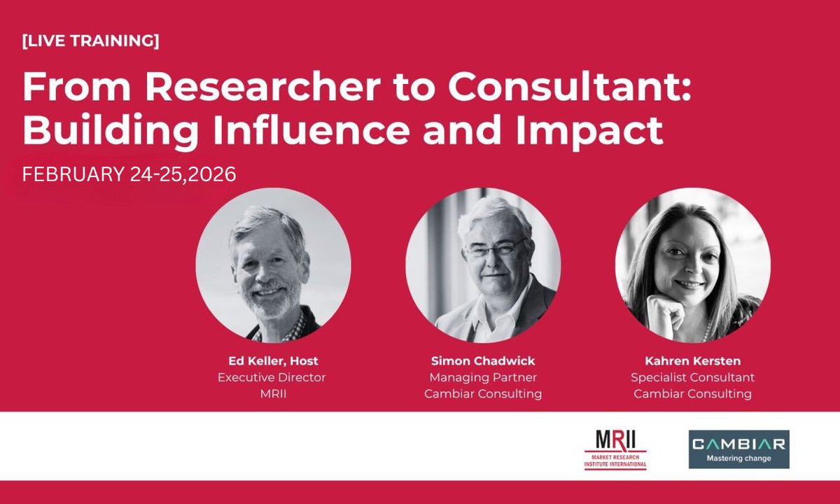 Market Research Institute International tweet media