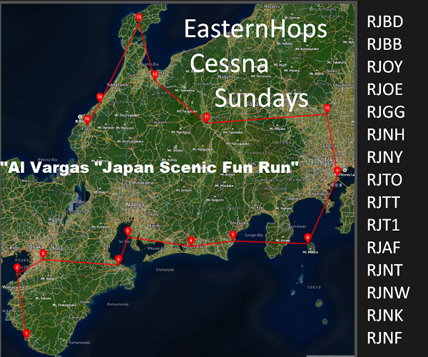 easternhops's tweet photo. Cessna Sundays experience! Join EasternHops on the Al Vargas Japan Scenic Fun Run Tour, departing Feb 22/26 at 11:AM EDT/1600 GMT. Get all the details and connect with fellow enthusiasts at MSFS Forums https://t.co/elrYhAul6W and Discord https://t.co/6Fn08CsmPv https://t.co/5Fsg7valJc