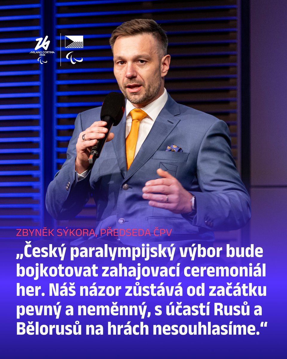 Český paralympijský tým tweet media