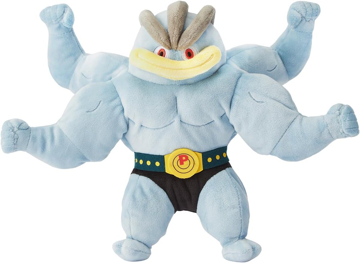 Amazonにてムキムキ! ポージングぬいぐるみ とっくんちゅう カイリキー