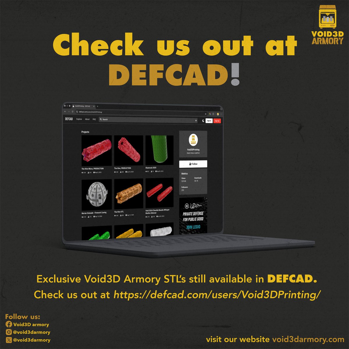 Void3D Printing tweet media