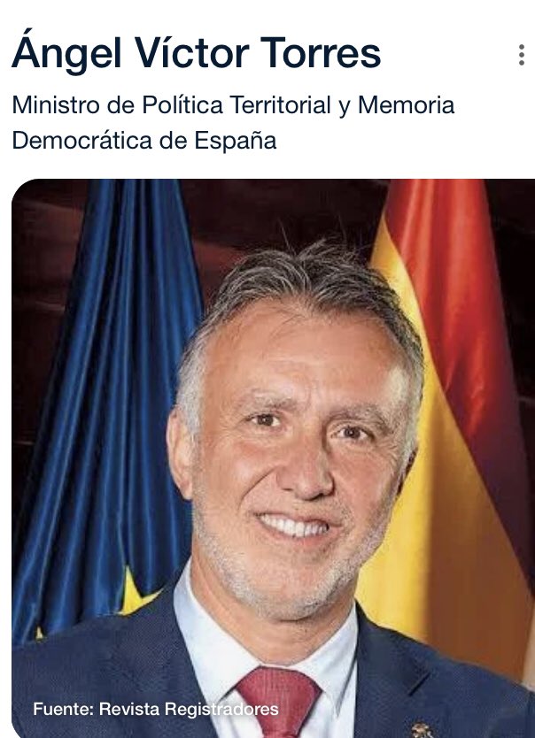 sueciasski's tweet photo. Víctor Torres Ministro involucrado en la corrupción del caso #mascarillas AFIRMA:
“#Marlaska es el MÁXIMO PROTECTOR de las mujeres #violadas y #maltratadas en España 🇪🇸”
MANDA COJONES: #Marlaska es el MÁXIMO PROTECTOR de #violadores #narcotraficantes #asesinos y delincuentes https://t.co/UZsG50oBqK