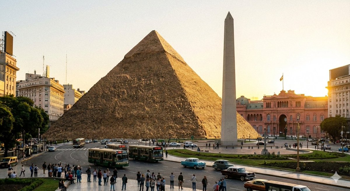 Os escravos a Argentina já tem, agora só falta as pedras para que se inicie a construção da PIRÂMIDE DE MILEI em frente a Casa Rosada! Deus me livre de políticos de direita, cruz credo! #DireitaNoBrasilNuncaMais