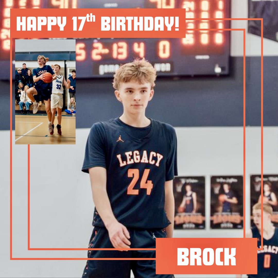 JennileeWitt's tweet photo. Happy 17th Birthday to our 2nd born @BrockWitt2027!! https://t.co/MCwxaKrZcK