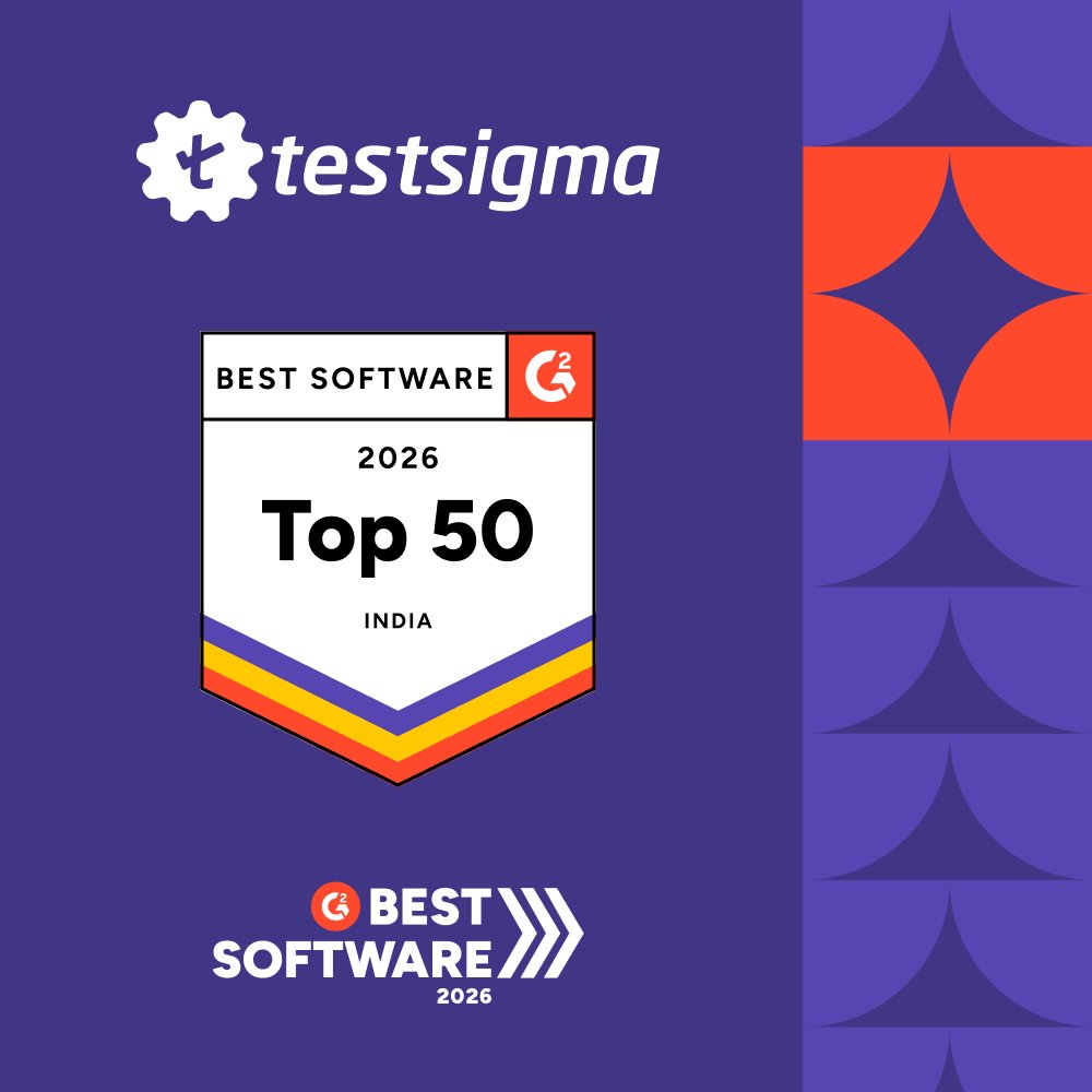 Testsigma tweet media