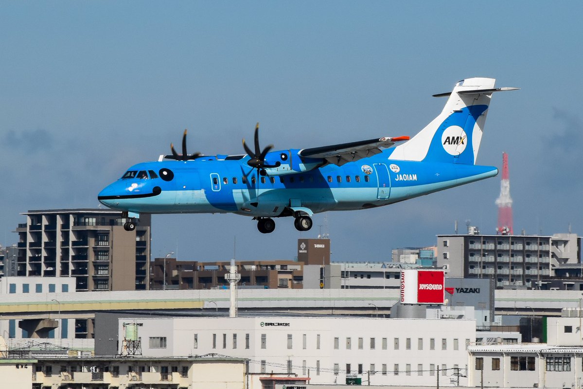2025.6.27 Amakusa Airlines MZ101 AXJ→FUK JA01AM ATR42-600 天草