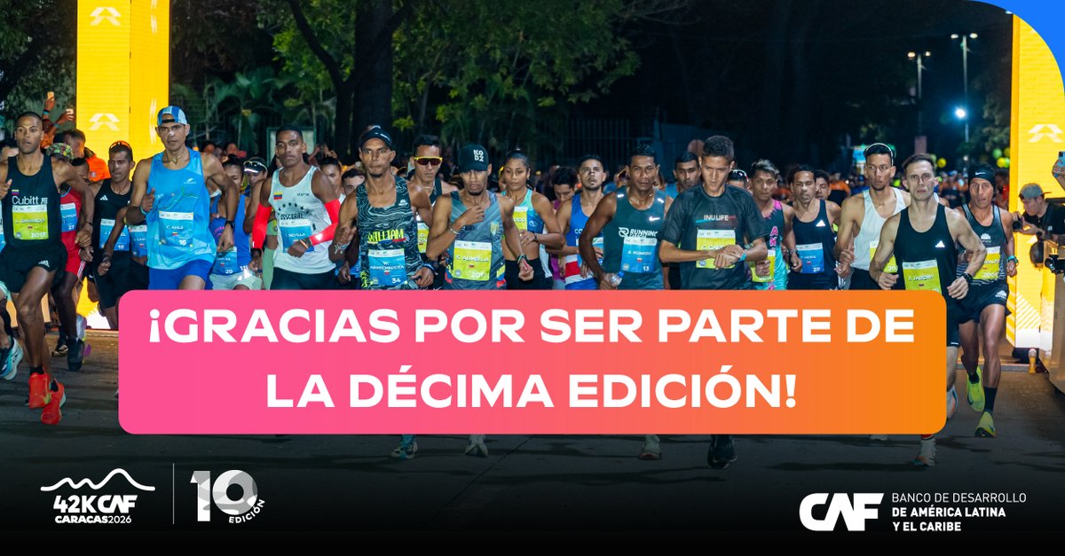 Maratón CAF-Caracas tweet media