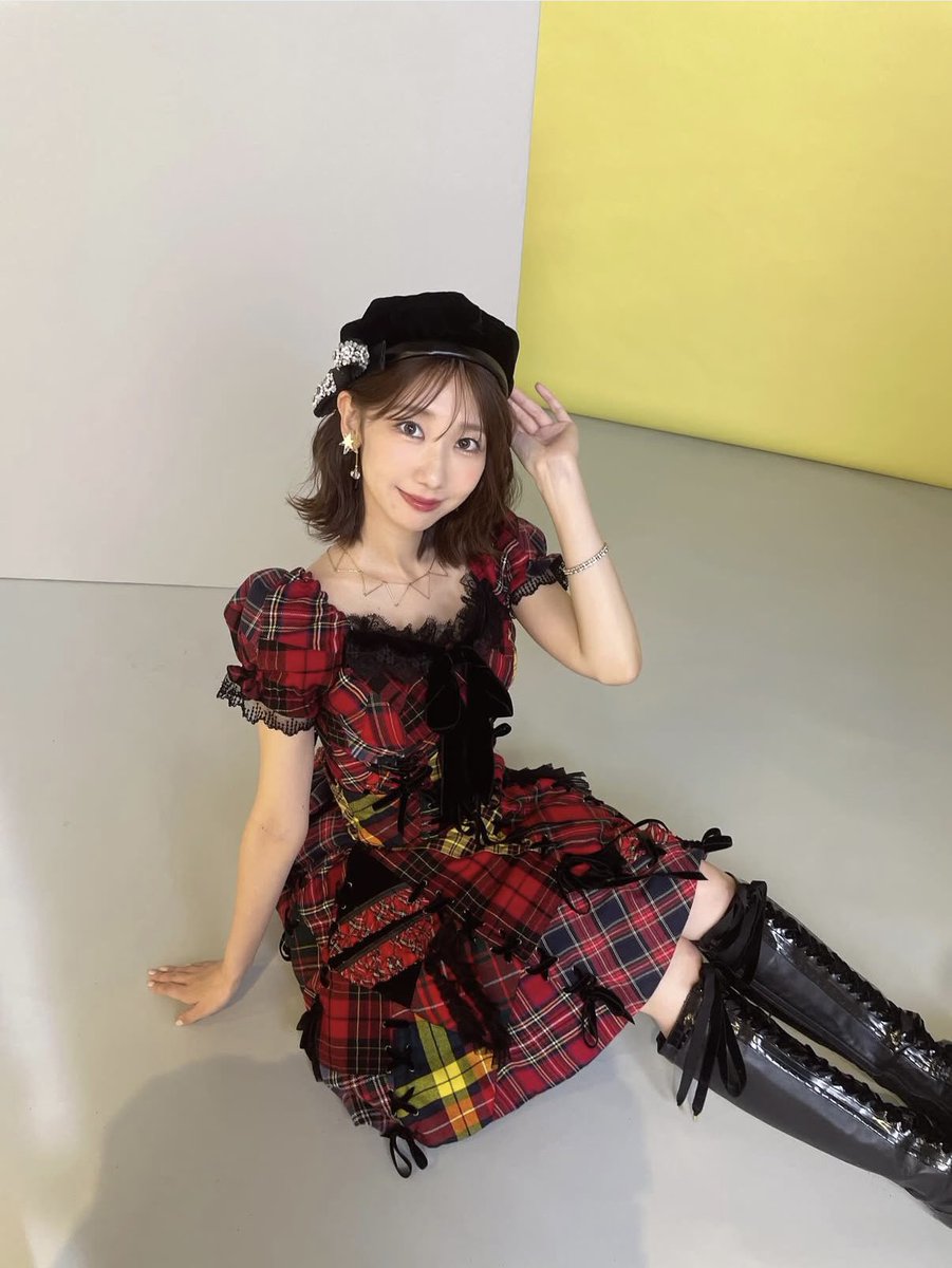 ゆきりんInstagram⛄️ 私も赤チェック好きなの絶対AKBのおかげ