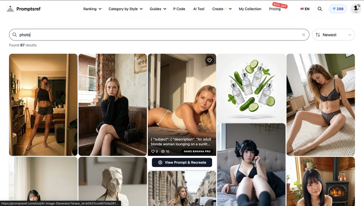 Search and sorting UI