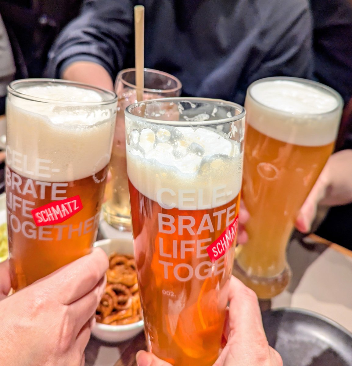 クラフトビールで今日のライブと瑠奈ちゃんについて語る会🤗🍻 鎖国し