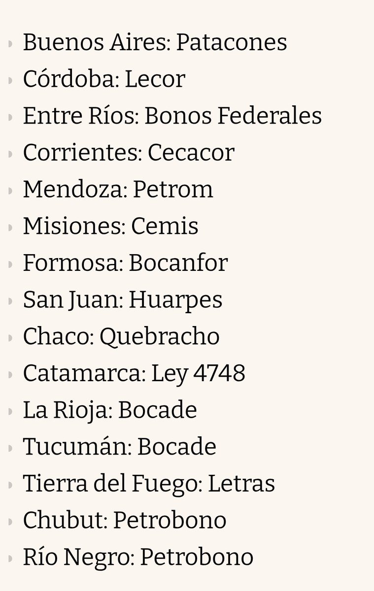 "Te van a pagar en especias".

Te lo dicen los que pagaban con Luncheon tickets o Ticket Canasta, o imprimían cuasimonedas (lecop, patagones, etc, etc). Acá tenes los bonos que imprimían.

No hay que dejarse psicopatear por estos hijos de mil putas.