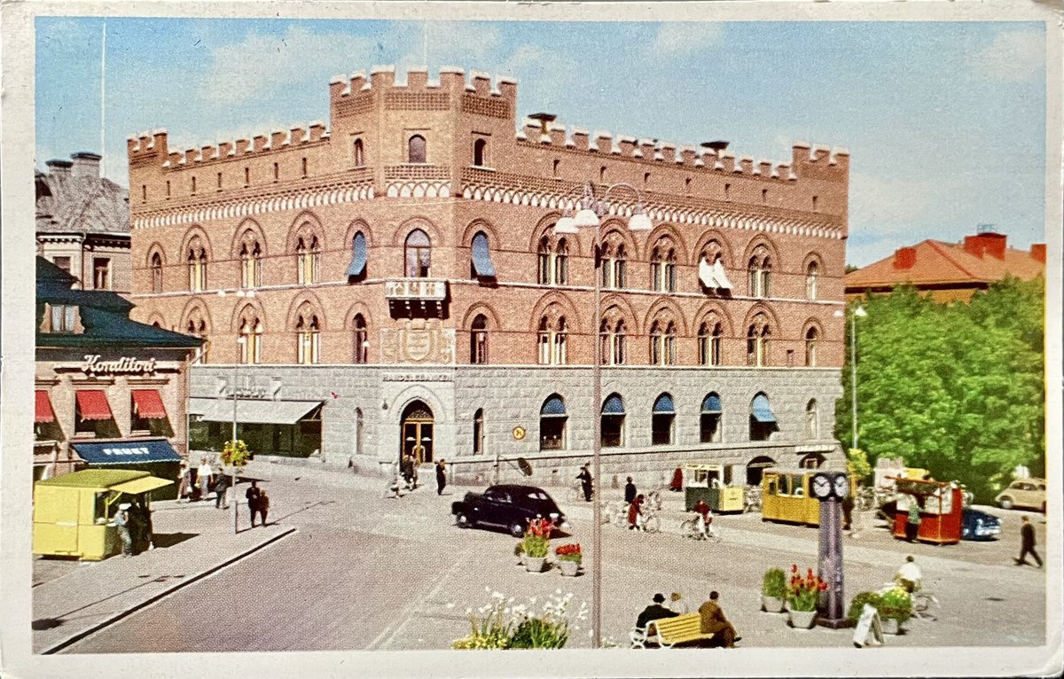 Örnsköldsvik. Stora Torget. Pls Rtwt.