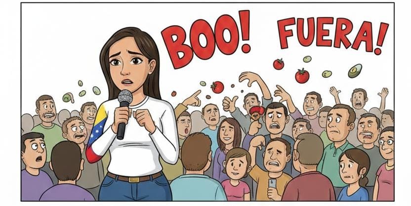 _maraca's tweet photo. @fereirami Pedirle sacrificios al pueblo mientras se vive con privilegios es la mayor hipocresía. El pueblo venezolano merece líderes que compartan sus dificultades, no que las impongan desde lejos.
#ALaSayoNoLaQuiereNadie https://t.co/mbsBHiYbOE