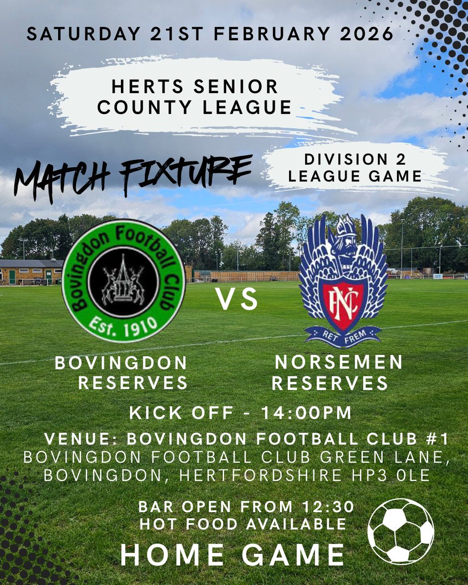 Bovingdon Reserves tweet media