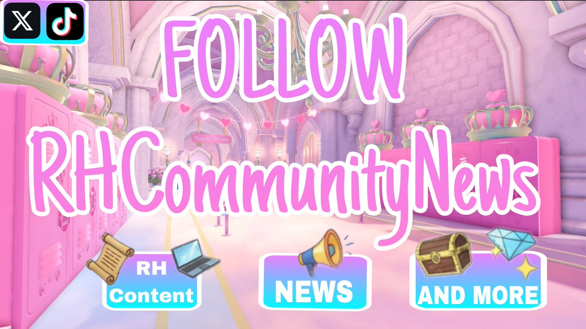 Looking for your ROYALE HIGH squad? 🧚‍♀️✨
​This profile is here to bring you the best NEWS, MEMES, and SNEAK PEEKS! 🌈💎r
​Step into the REALM of magic and friendship!💖
#ROBLOX #royalehigh #Royale #Everfriend  #royalehighcampus4