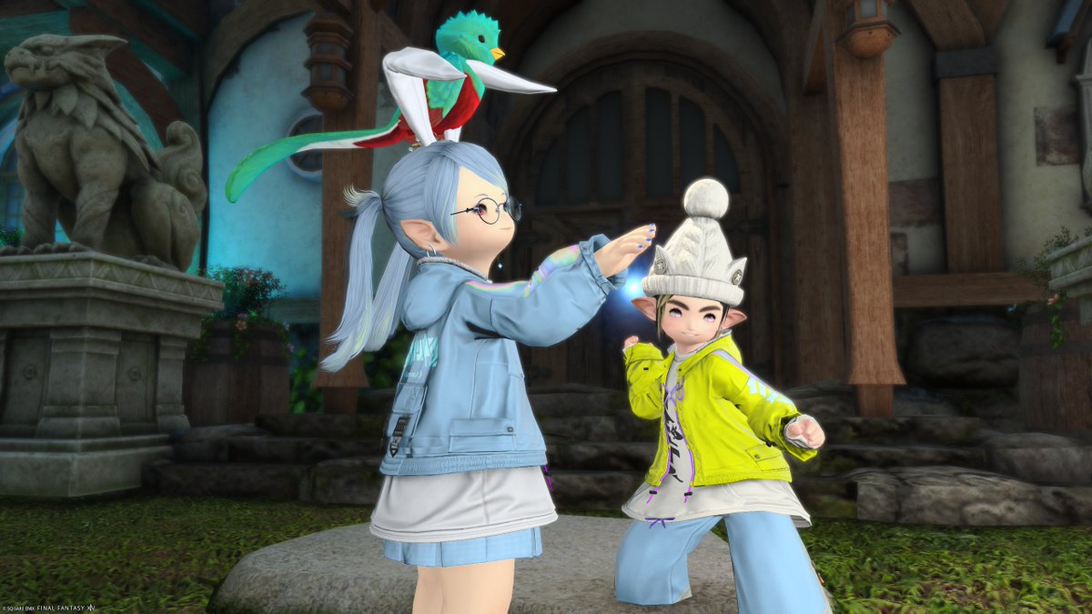 おはから🍢 気のせいか4コマぽくなった気がしますw #FF14 #おはララ