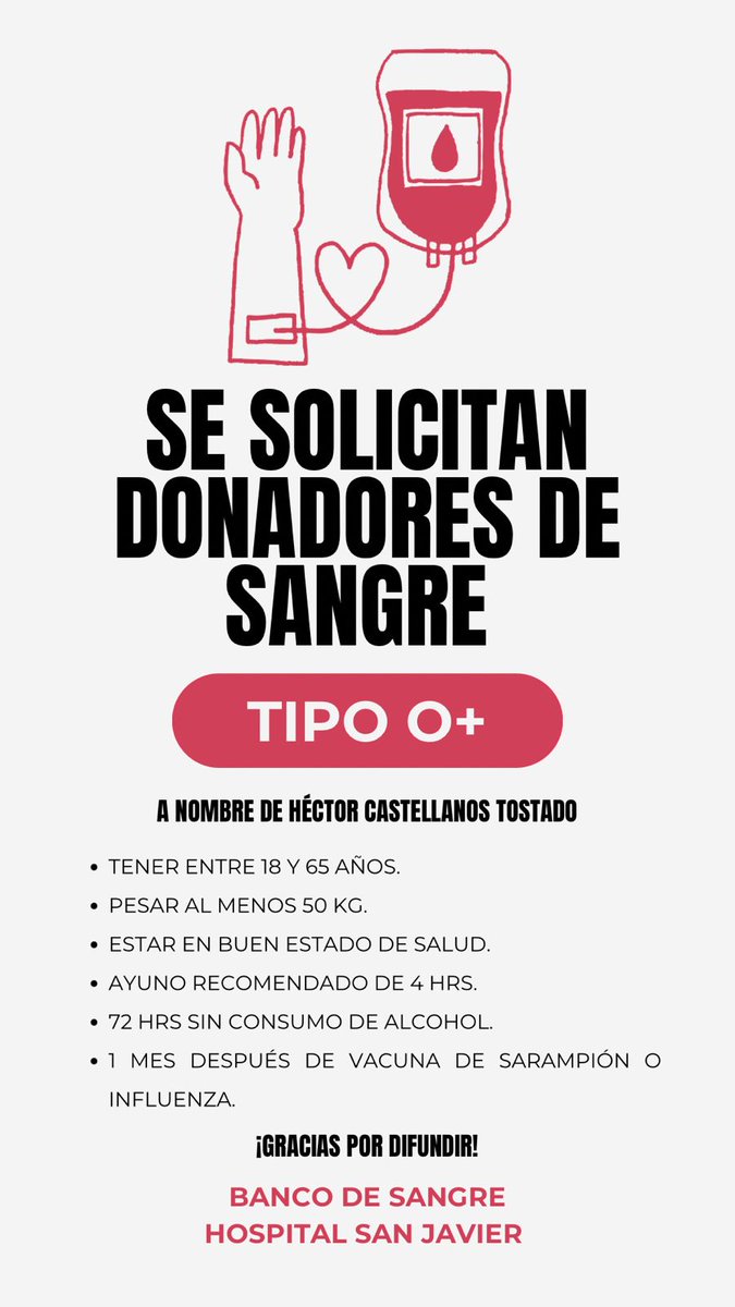 laloeluna's tweet image. Amigos en #Guadalajara es #TiempoDeAyudar #Toto
Muchas gracias por donar y compartir. 🙏
#HoyPorEl #MañanaPorTi