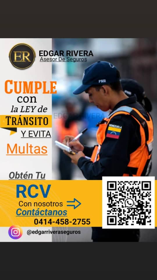 riveraforero's tweet photo. ⚠️ ¡Evita multas y circula legal! 👮‍♂️🚗
​No esperes a que te detengan. Obtén tu RCV de forma inmediata y viaja con tranquilidad. 🛡️✨
​✅ Asesoría personalizada
✅ Emisión rápida
✅ Respaldo total
​📍 Maracay, 20 de febrero de 2026
​📲 Contáctame al 0414-458-2755 https://t.co/h266oDHulG