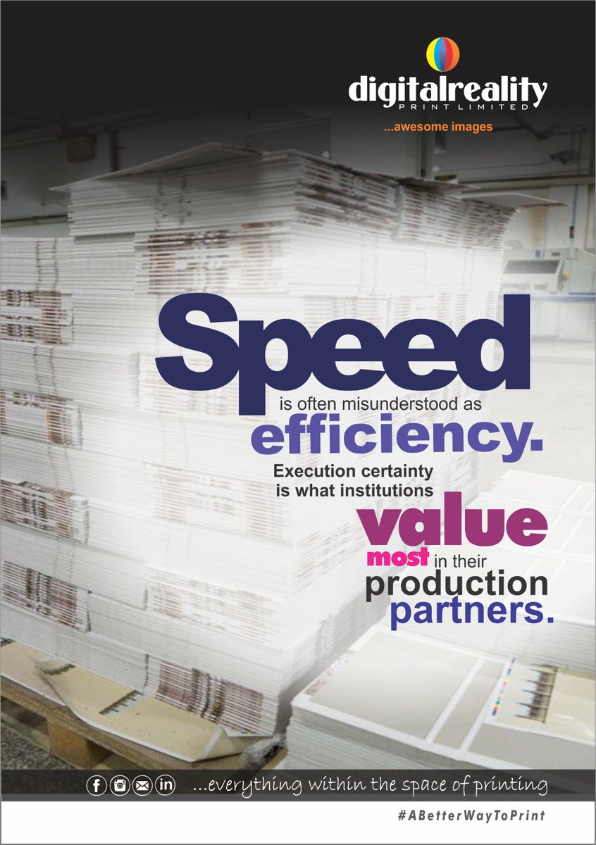 DigitalrealityL's tweet photo. Speed is often misunderstood as efficiency.

For regulated organisations, efficiency means delivering accurately, securely and on time, every time. It means managing complexity quietly so that compliance deadlines are never at risk.
#AbetterWayToPrint https://t.co/9QNQXF7LdZ