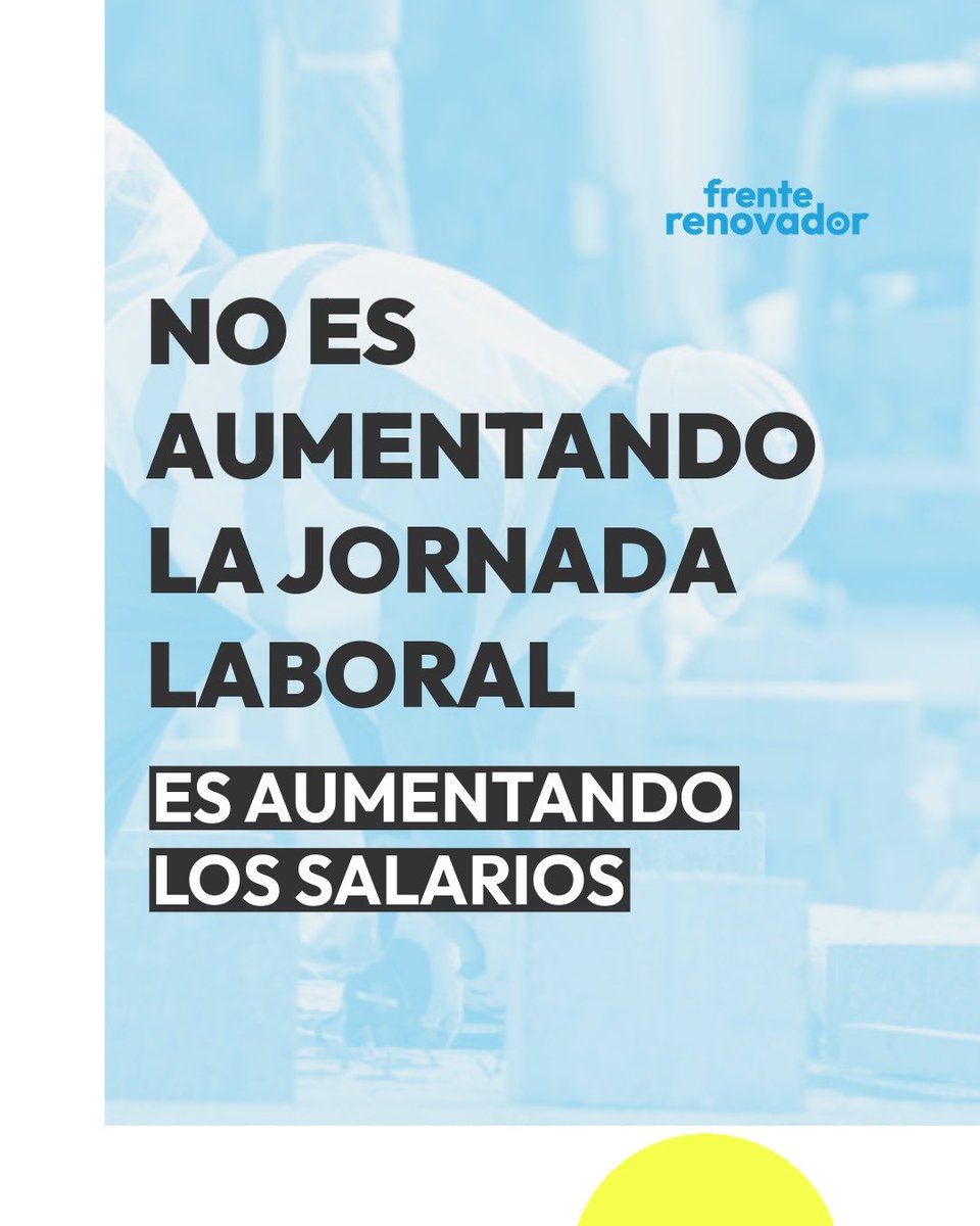 El Frente Renovador le dijo NO a esta reforma laboral porque no moderniza: recorta derechos.

Nuestra posición es histórica y clara: siempre vamos a estar del lado de quienes trabajan, de las mujeres, de los jóvenes y de nuestros jubilados. Creemos en una Argentina con inclusión,