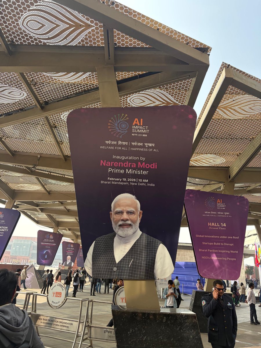 RithinPm's tweet photo. Honoured to attend the AI Summit in Delhi.

As a young Indian, it was great to see the scale of ambition and the rapid strides India is making in the AI sector under the leadership of PM @narendramodi.

While some remain busy with negativity, India is busy building the future.🇮🇳 https://t.co/usqrRuDJyE