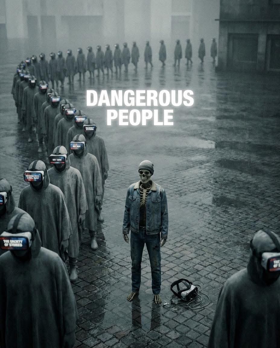 The most dangerous person on earth is the spiritual person.

Not the fake spiritual gurus that take advantage of vulnerable people.

I mean the person who has stopped believing in stories.

Society is an empire built on stories.

They tell you that you need a certain title to be