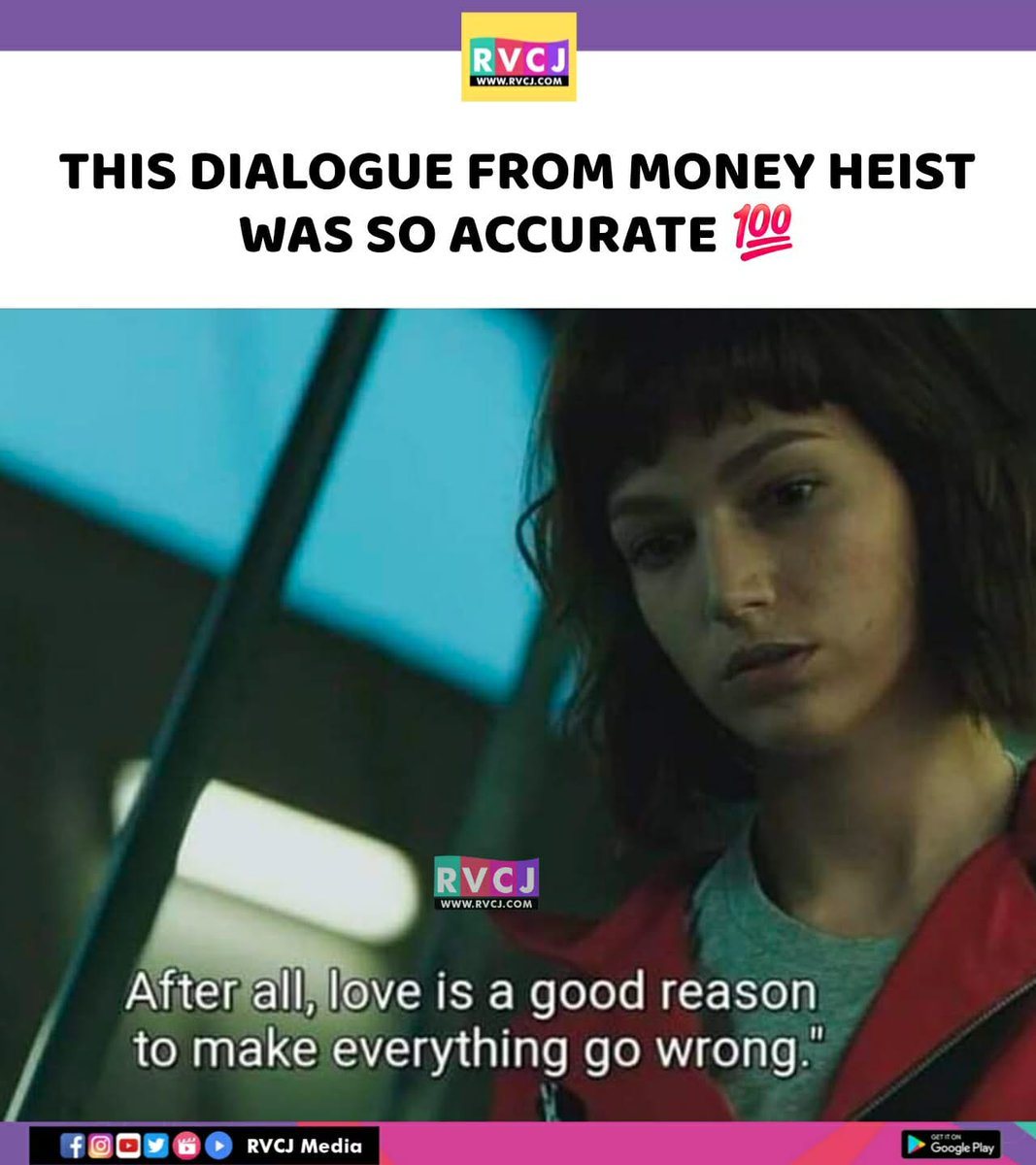 rvcjmovies's tweet image. This Dialogue from Money Heist 🔥

#moneyheist #lacasadepapel #tokyo #professor #netflix
