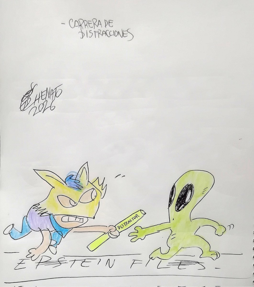 CARRERA DE DISTRACCIONES: pasamos de los #therians a los #aliens.
Todo para tapar los #EpsteinFiles.
<a href="/AxPz86/">Alex</a> <a href="/sergiofimbres/">Sergio Fimbres</a>