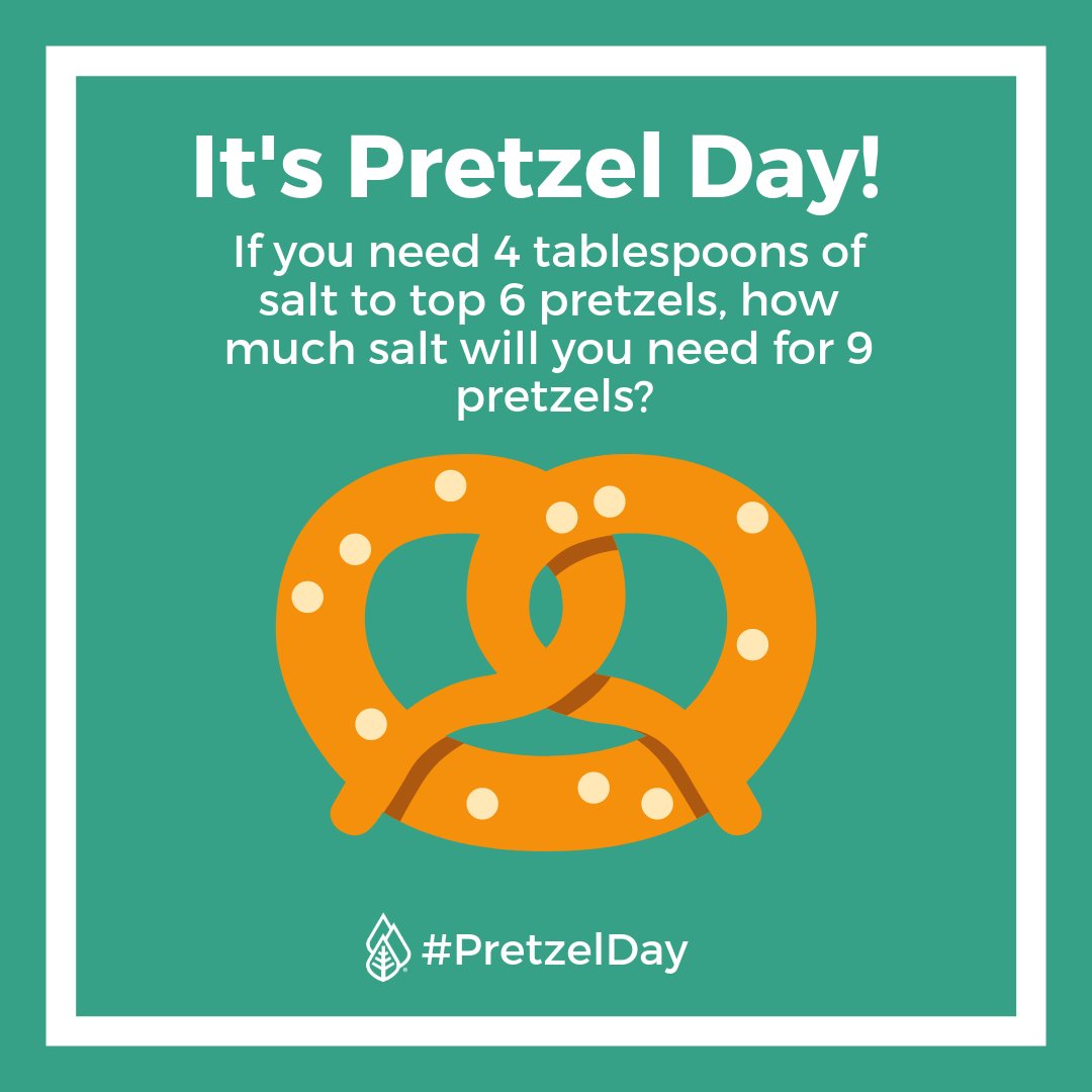 WayneNJTutors's tweet photo. We're hungry! Can you help solve this? #PretzelDay https://t.co/FuEixFdgFl