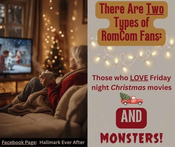RomComReview1's tweet image. Just kidding!

Though many of us are thrilled to watch #ChristmasMovies year-round, there's nothing wrong with only watching them during the holiday season!  To each their own, lol!

#HallmarkChannel #HallmarkFans #Hallmarkies #CountdownToChristmas