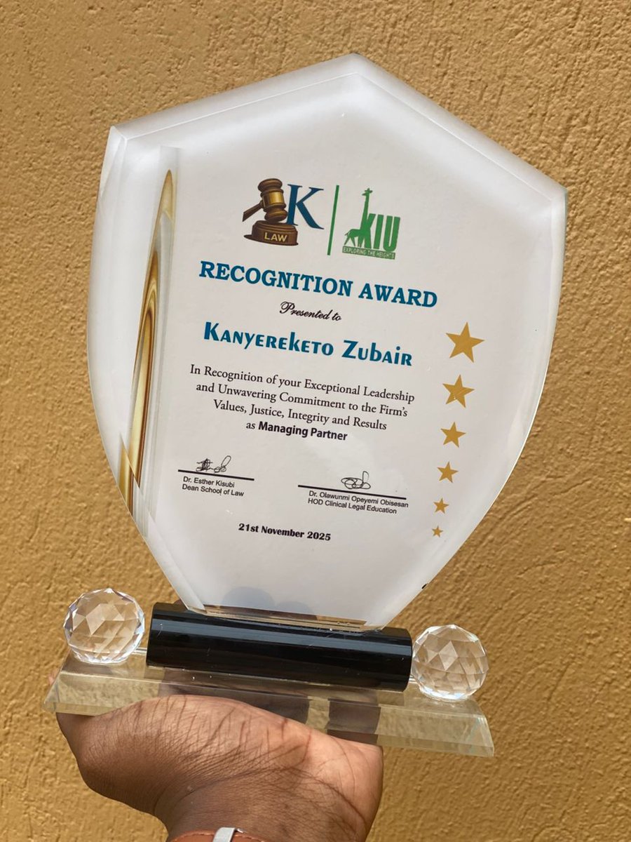 KanyeihambaCo's tweet photo. We recognize the remarkable contributions of our former Managing Partner, Kanyereketo Zubair, and his cabinet. As Ssekayaza Mike and the incoming team focus on the firm’s growth, we cherish past guidance and look forward to learning from you our new advisor. https://t.co/yXc9zDWfJQ