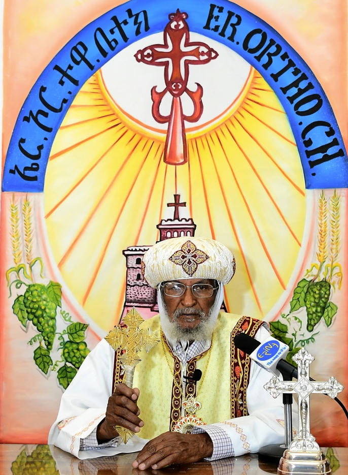 shabait's tweet photo. Abune Petros, Member of the Holy Synod, Passes Away

Abune Petros, a member of the Holy Synod of the Orthodox Tewahdo Church of #Eritrea, passed away today, 20 February, due to illness at the age of 86.

A book of condolence has been opened at the Office of the Patriarch for today and tomorrow. A prayer ceremony will be held on Sunday morning at Saint Mary Church in Asmara, followed by the funeral service at Debre Sina Monastery at midday.

Abune Petros, who served as a member of the Holy Synod of the Orthodox Tewahdo Church of Eritrea and as Archbishop of the Central Region, dedicated 80 years of his life to spiritual service in the Church.

The Holy Synod of the Orthodox Tewahdo Church of Eritrea expressed deep sorrow over the passing of Abune Petros.