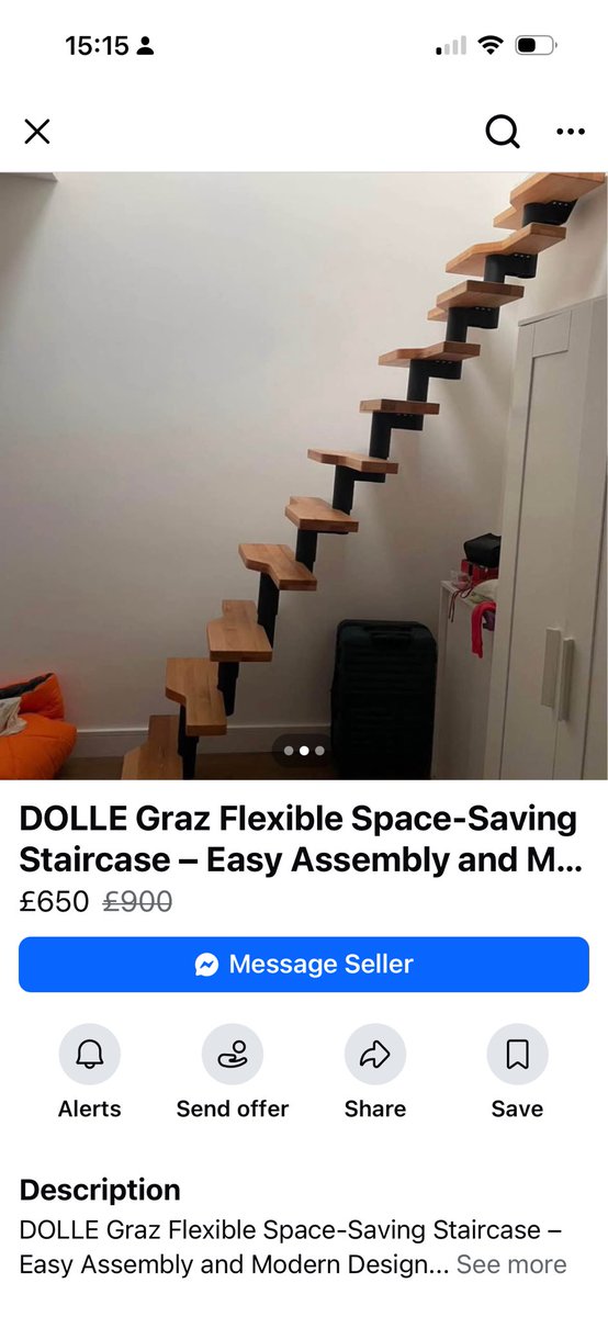 AmandaYeardsley's tweet photo. It’s a no from me #stairsofdeath https://t.co/EdkOZEeecf