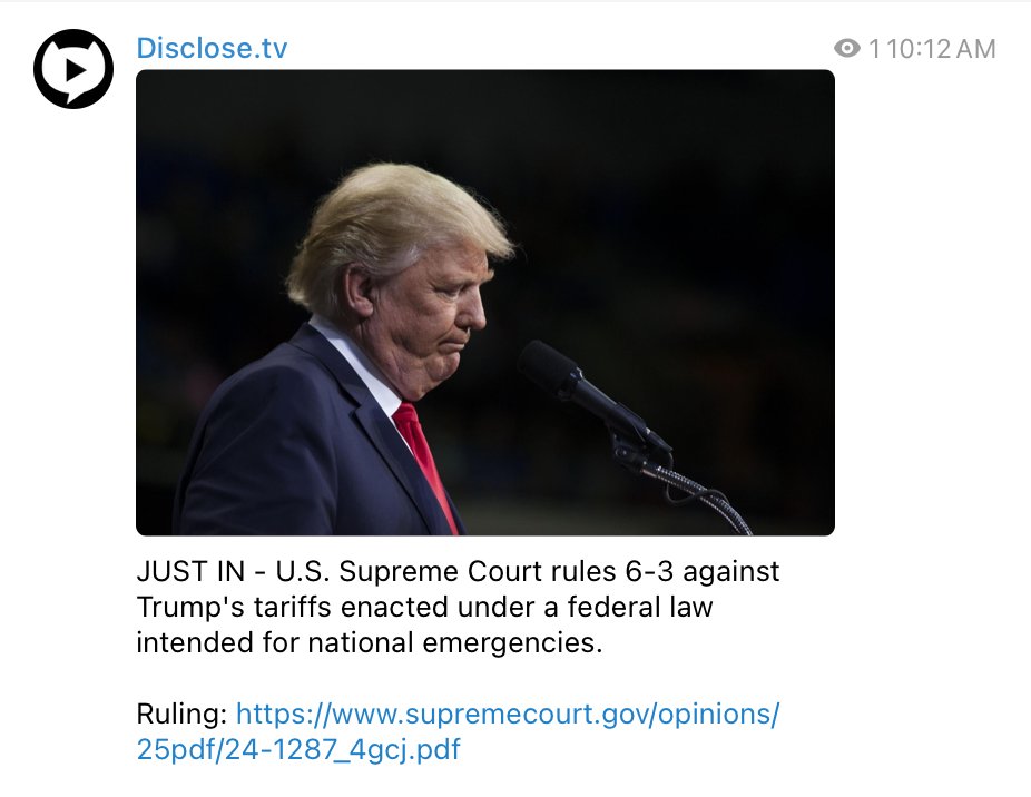 AmericanEdFM's tweet image. Don't worry.  Tariffs are still in place, just not under the International Emergency Economic Powers Act (IEEPA).
"The bulk of President Trump's broad tariffs imposed under the International Emergency Economic Powers Act (IEEPA), which the administration had justified partly on