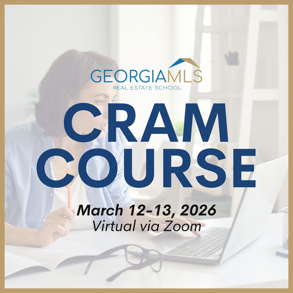 gamlstraining's tweet photo. Studying for the GA Real Estate Salesperson or Broker Exam? Don’t skip the Cram Course. 💥📚

The GAMLS Cram Course reviews key topics, sharpens test-taking skills, &amp; boosts your confidence for exam day. 🏡✨

🔗 https://t.co/v38RJXVdvy https://t.co/WANbnIXuot