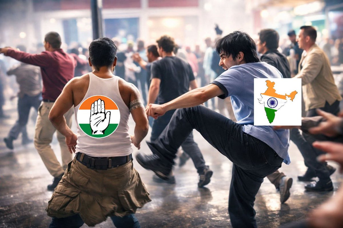 From now on, if anti-national Congress members come asking Indians for votes, the people of India will chase them away.✊🏻

#RahulShamesIndia