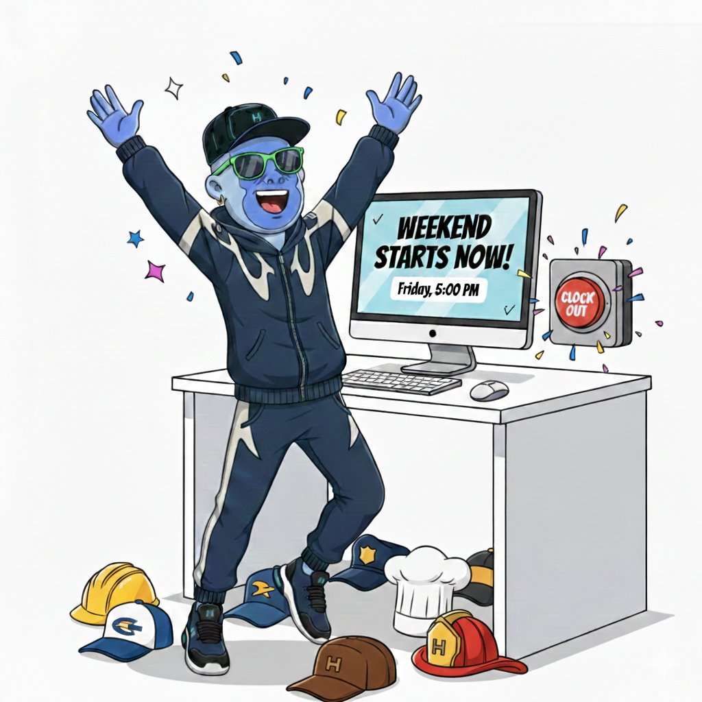 Whatever hat you wear take it off, it's Friday <a href="/thehumanoids/">The Humanoids</a>